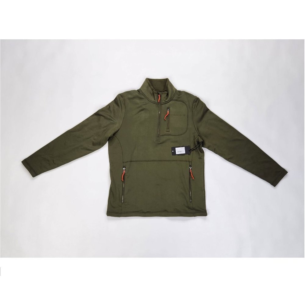 Cloudveil Jacquard Sierra Run Don't Walk Fleece 1/4 Zip Mens Medium - Picture 1 of 5